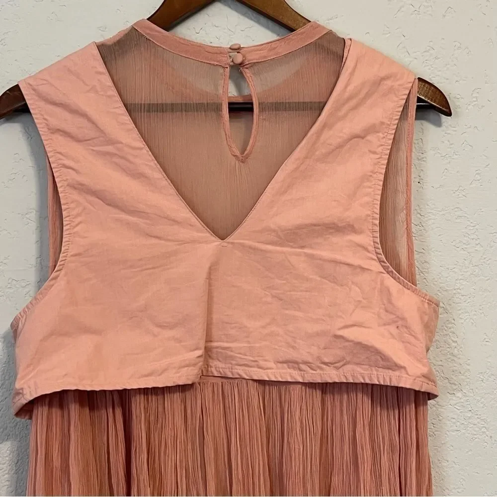Free People Rose Pink Sleeveless Top